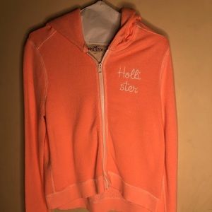 Peach Hollister jacket